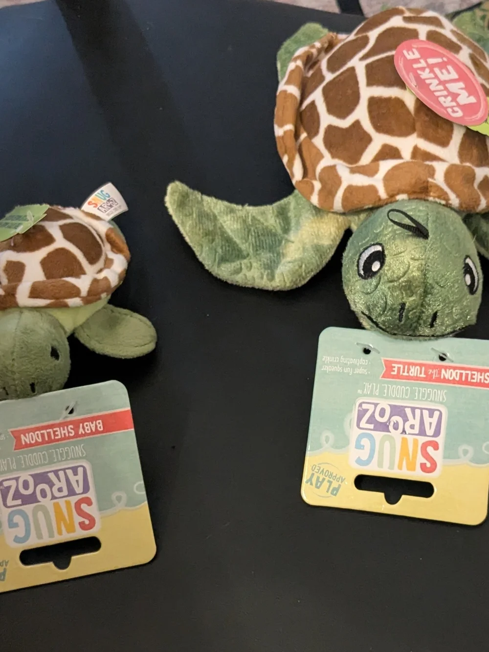 Snuggle Arooz Shelldon The Turtle & Baby
